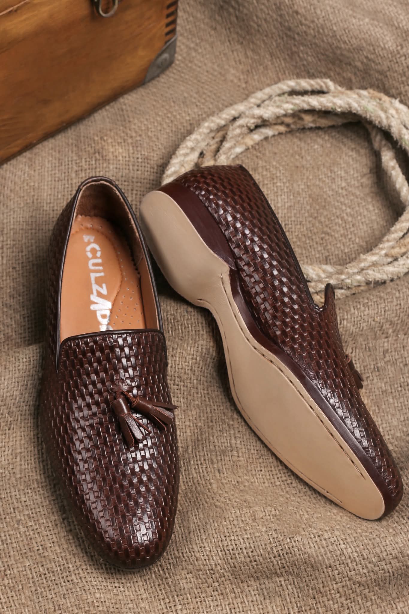 Two mock shoes men dress