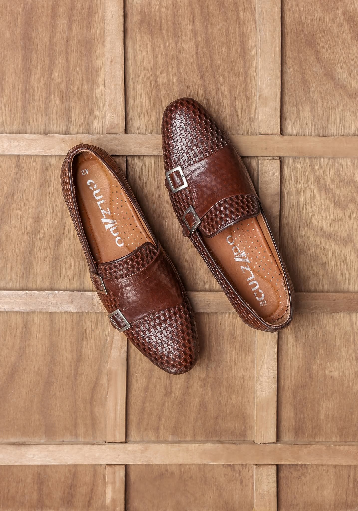 Two mock shoes men dress