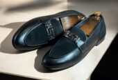 Loafer seued leather shoes mens