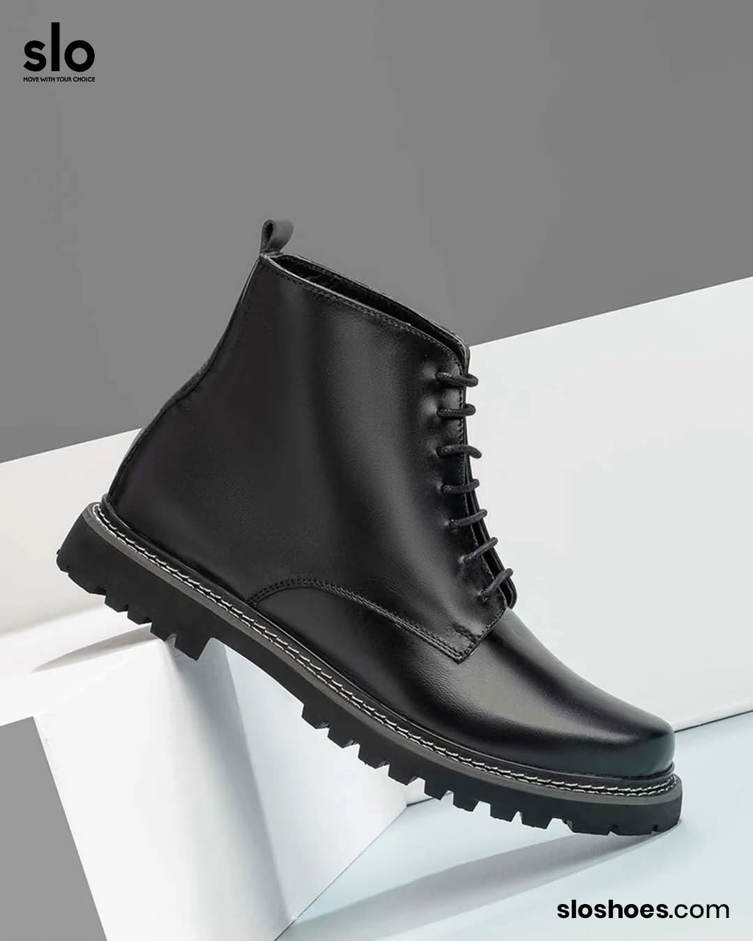 Ankle high shoes men