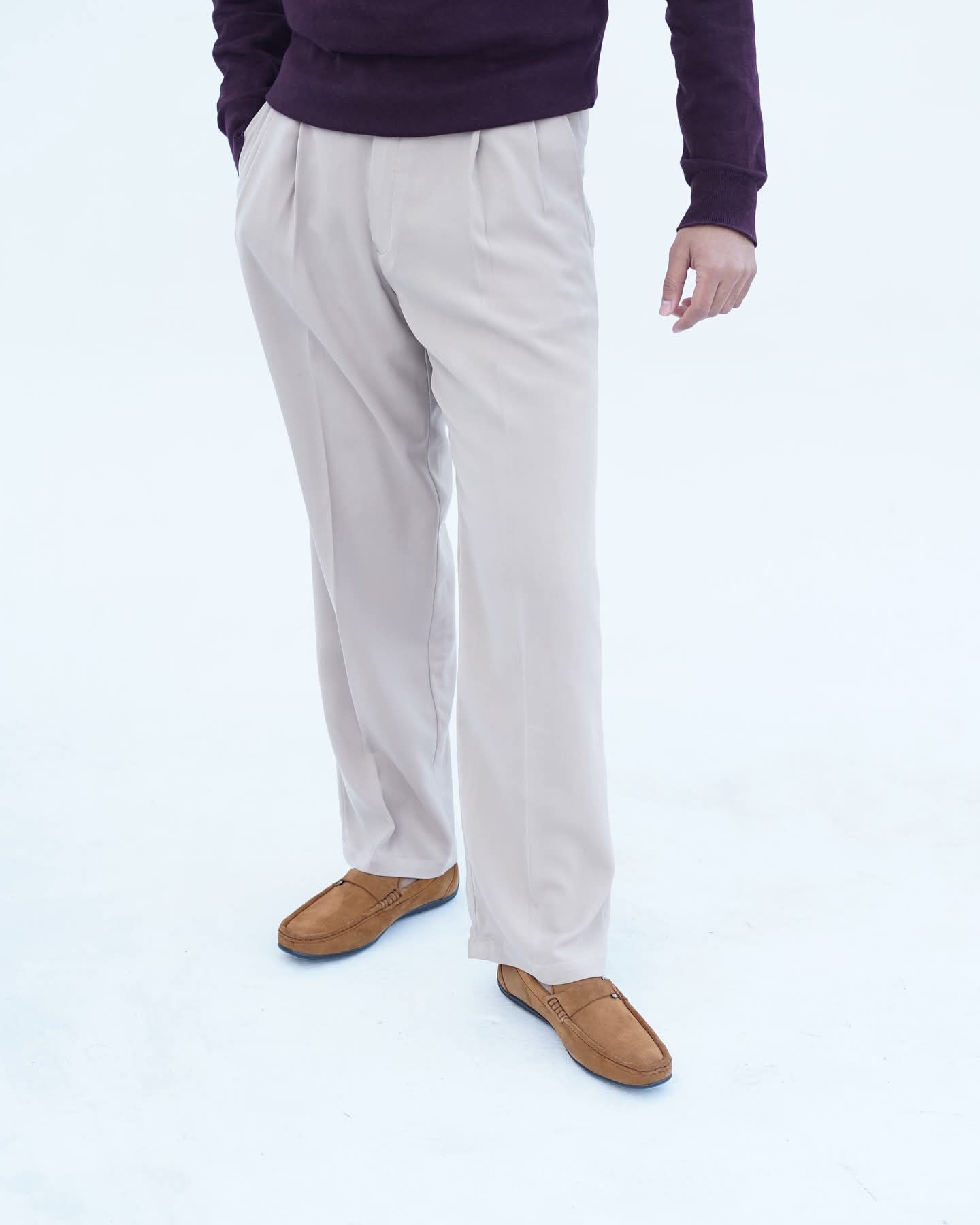 Suede leather shoes mens casual