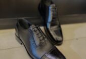 Oxford shoes leather make mens dress