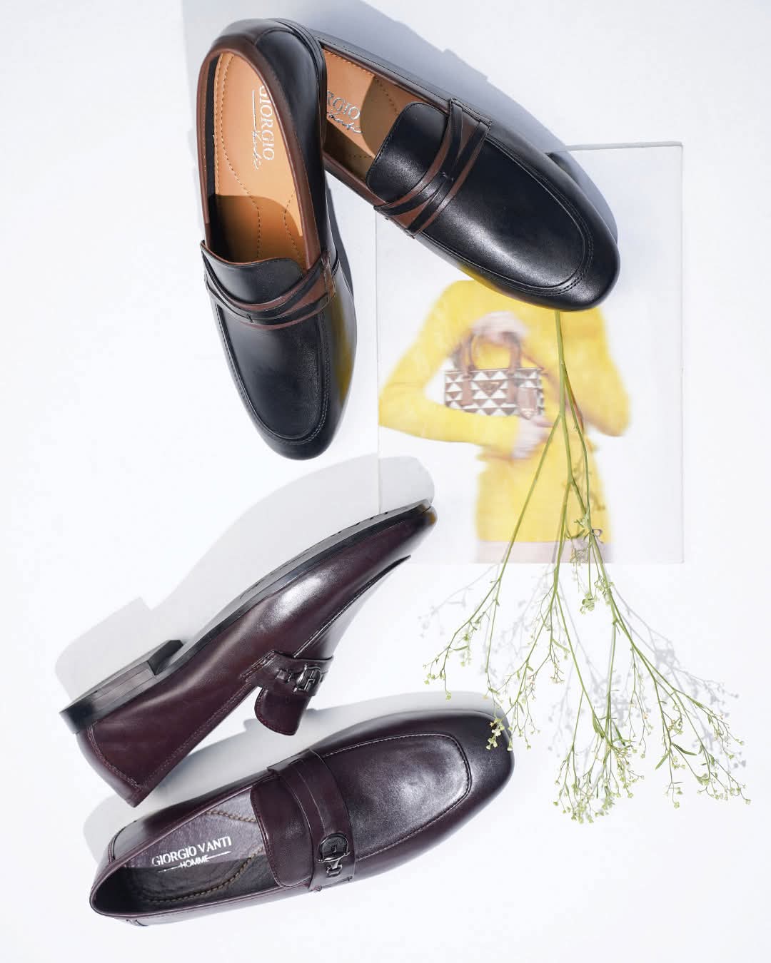 Confidence comes in pairs.loafers mens