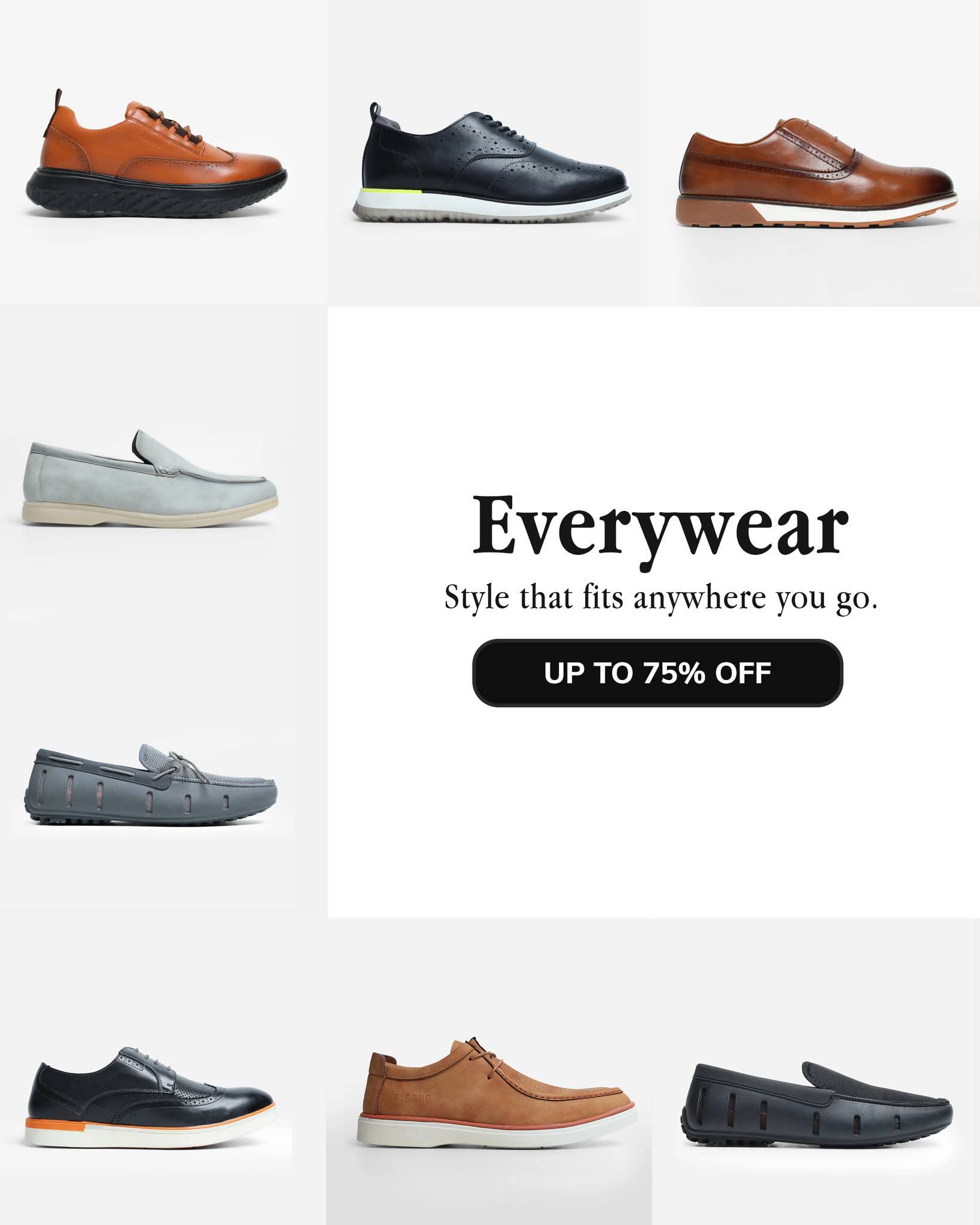 Loafers, sneakers, hybrids mens