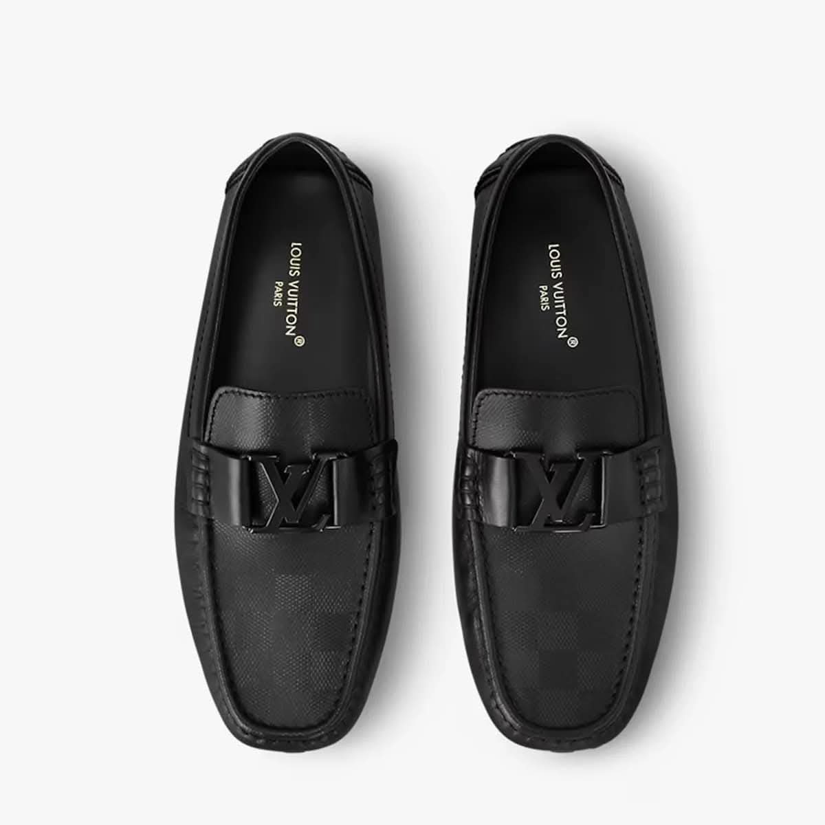 LV loafer shoes mens