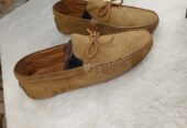 Suede leather Loafers mens