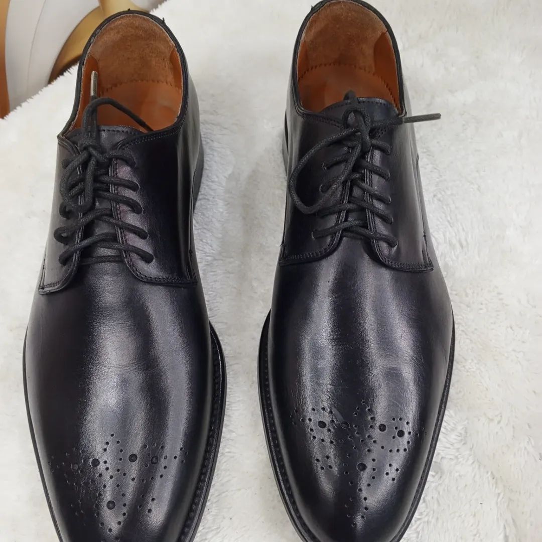 Oxford shoes leather mens dress