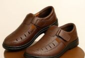 Leather sandals for men