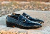 Loafer shoes crocodile leather men’s