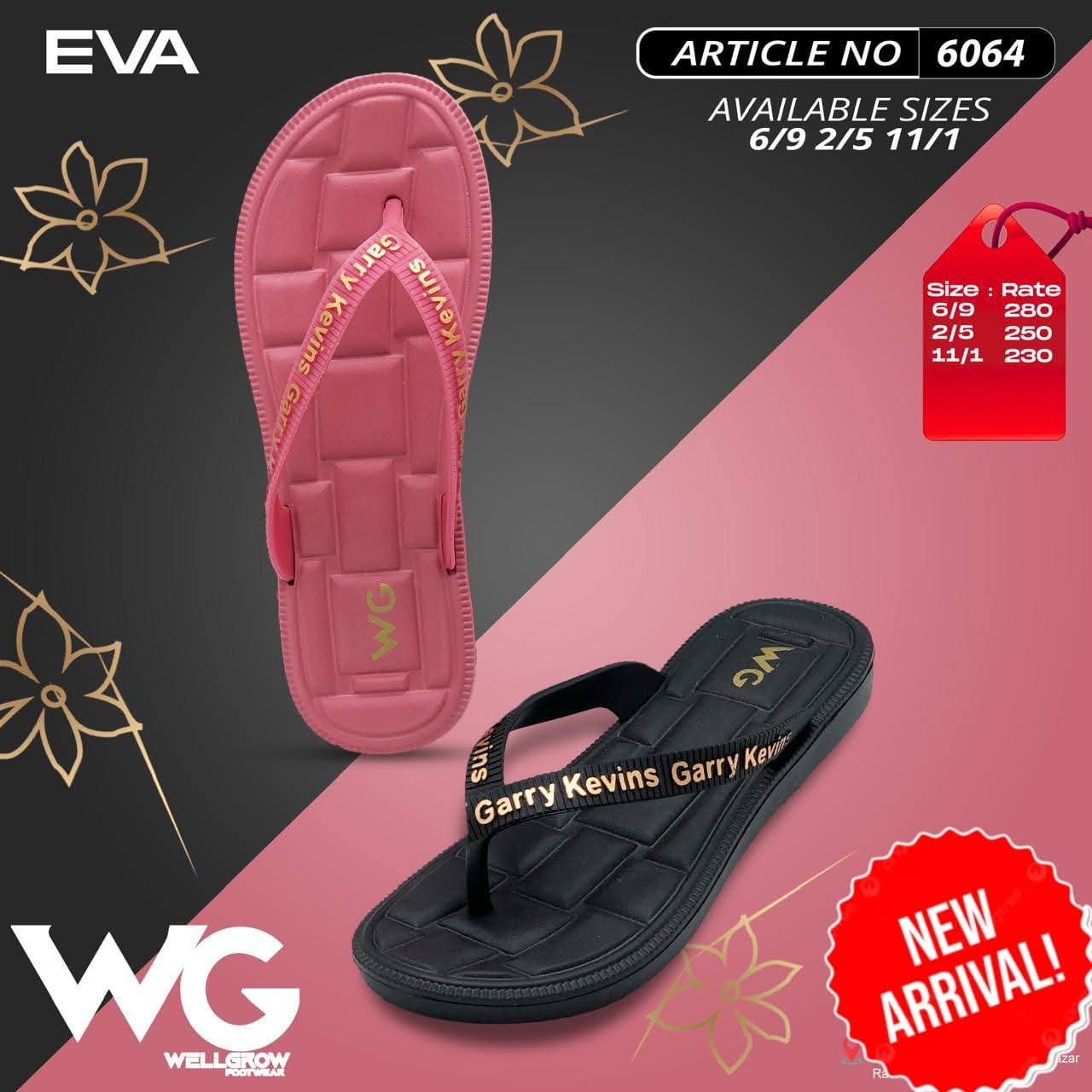 Eva Sole Lady’s Product. Carton Pack. Womens slippers