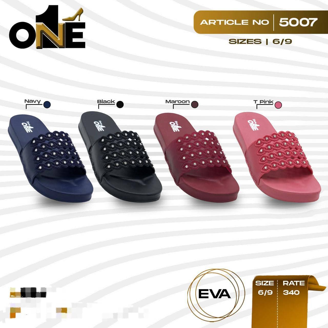 Eva Sole Lady’s Products. Carton Pack. Womens slippers