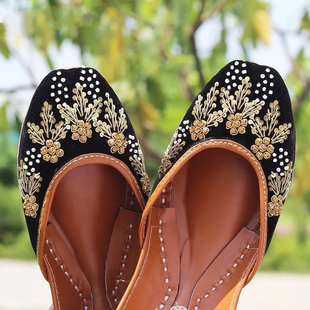 Handmade Khussa, Export Quality Pure Leather, Non-Allergi women’s