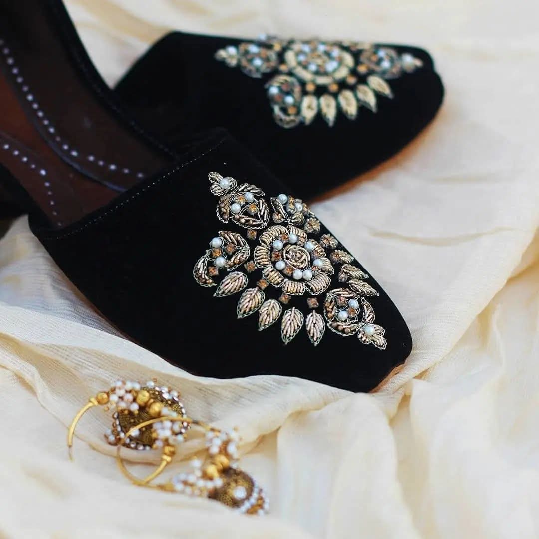 Handmade Khussa, Export Quality Pure Leather, Non-Allergic women’s