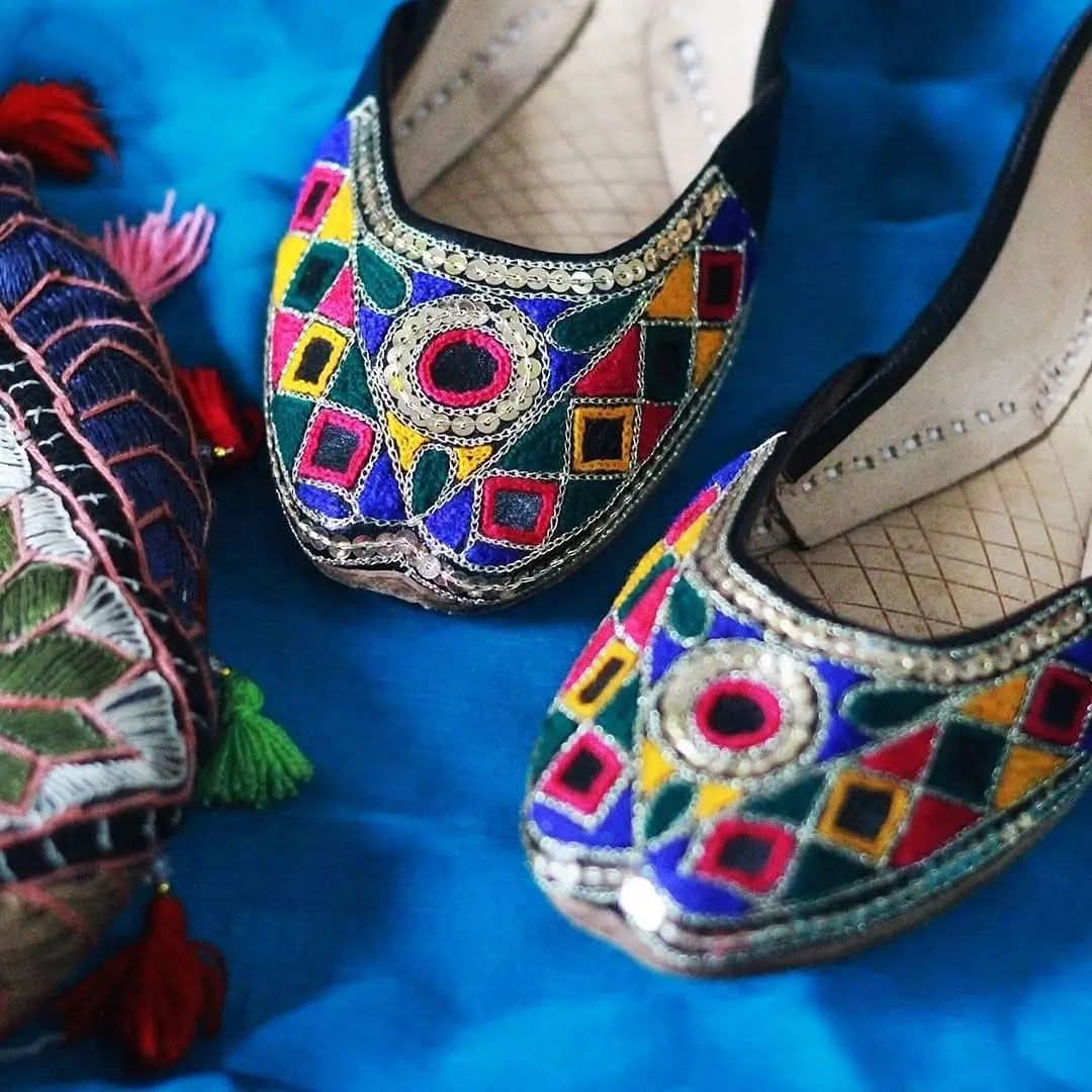 Handmade Khussa, Export Quality Pure Leather, Non-Allergic womens