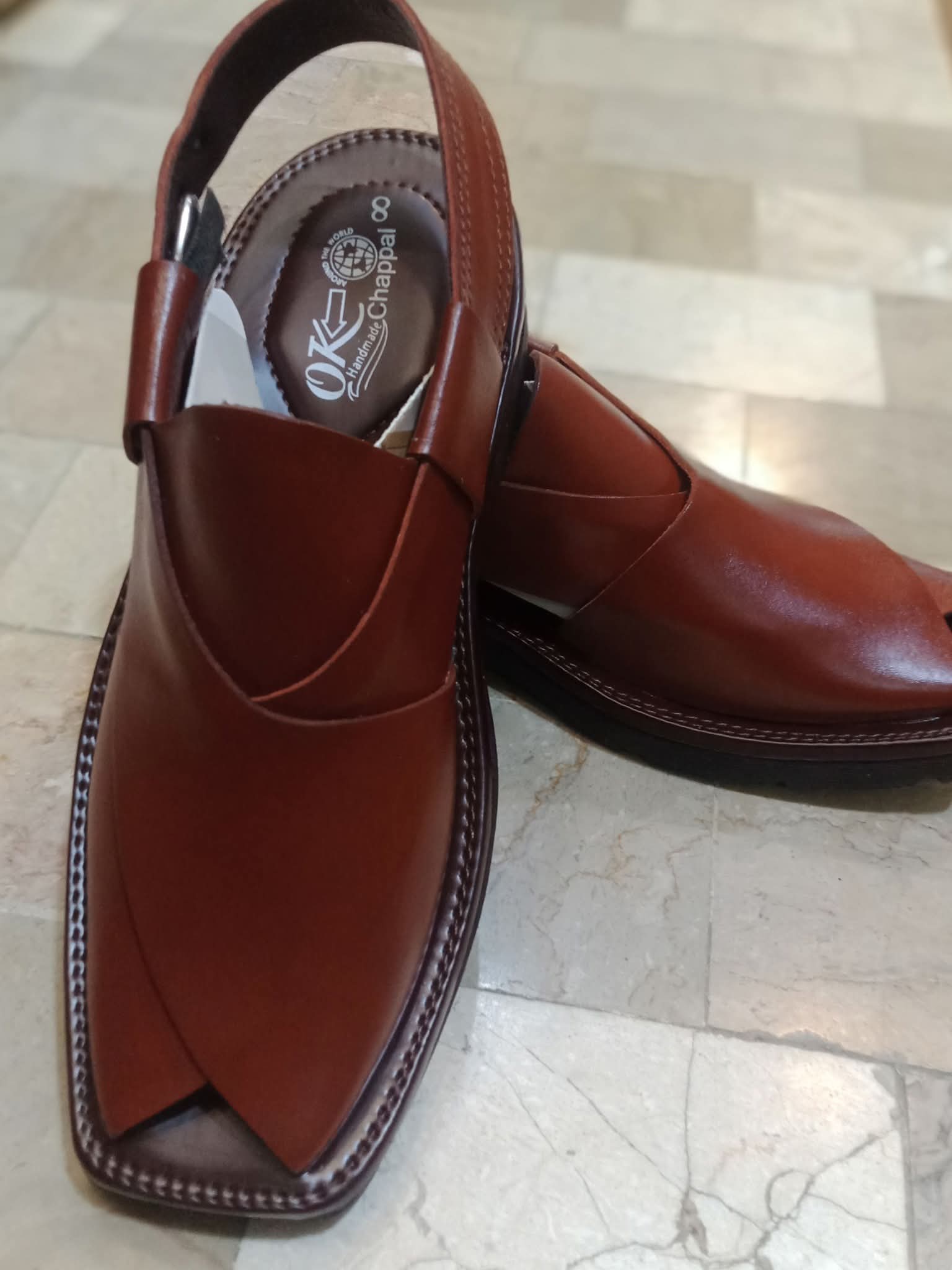 Gents mens Peshawari Captain soul chapel Hand Made..