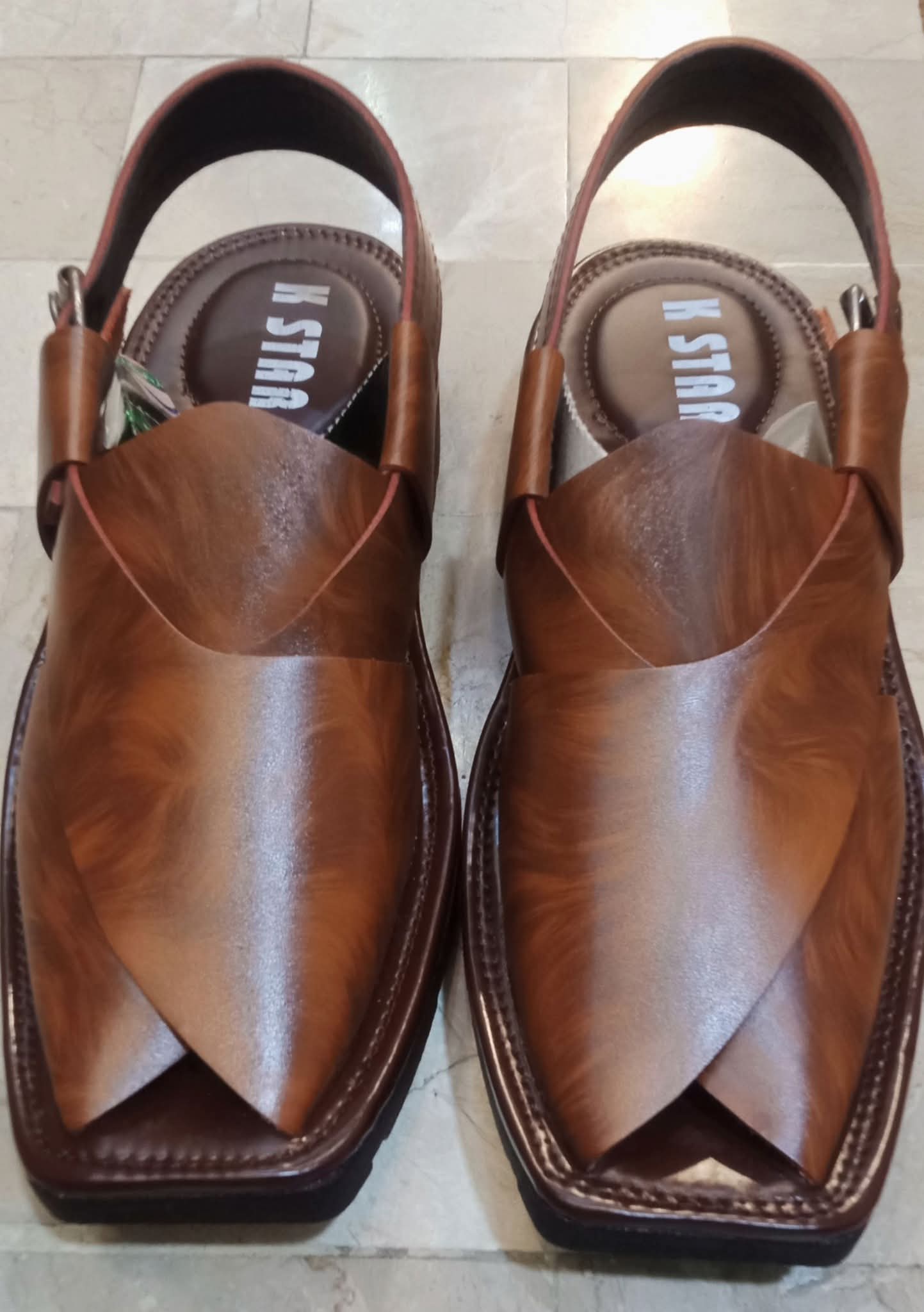 Gents mens Peshawari Captain soul chapel Hand Made..