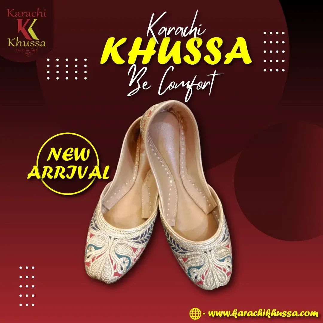 Women’s latest collection of Khussas,