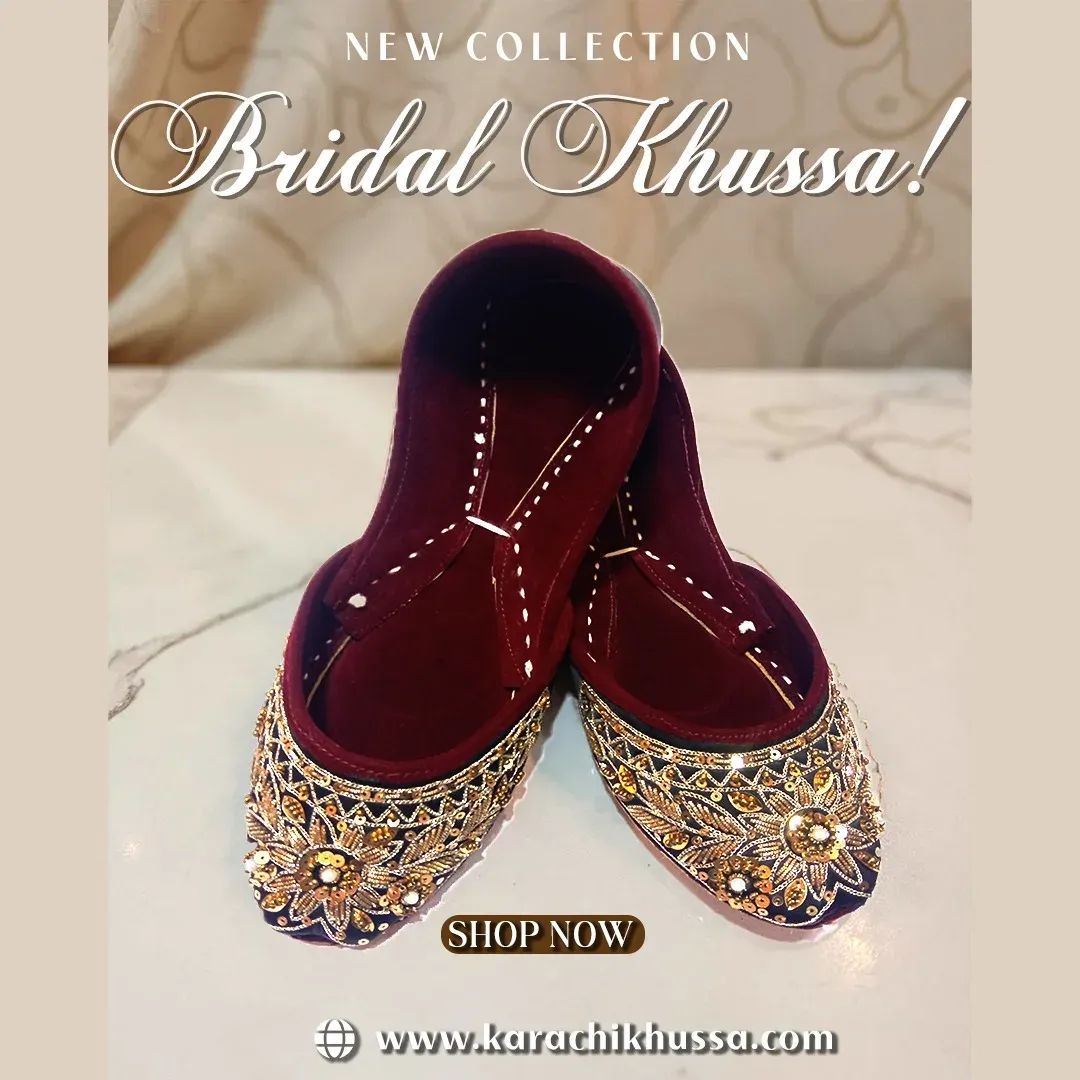 Bridal collection latest collection of Khussas, women’s