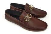 Loafer leather make driving moc mens