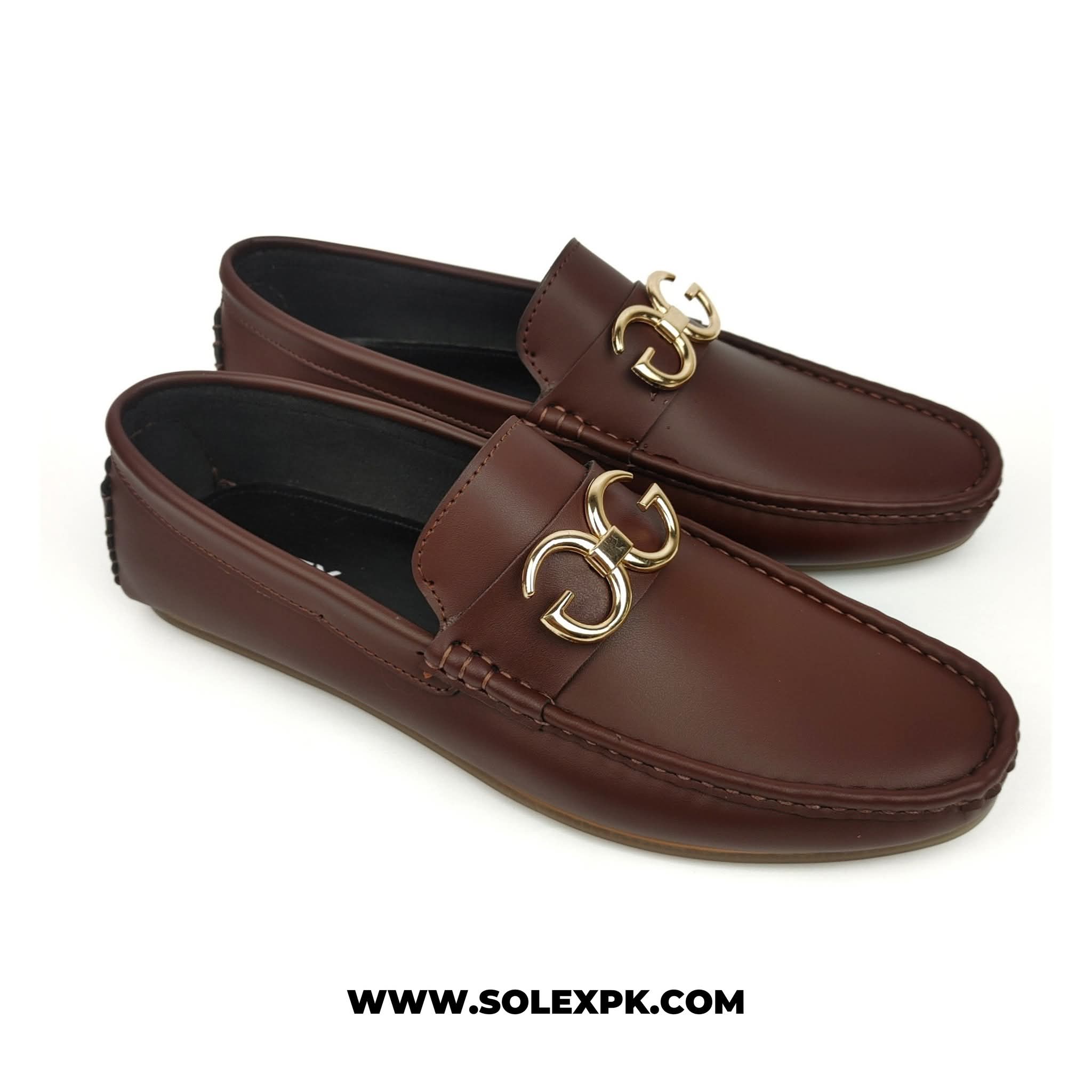 Loafer leather make driving moc mens
