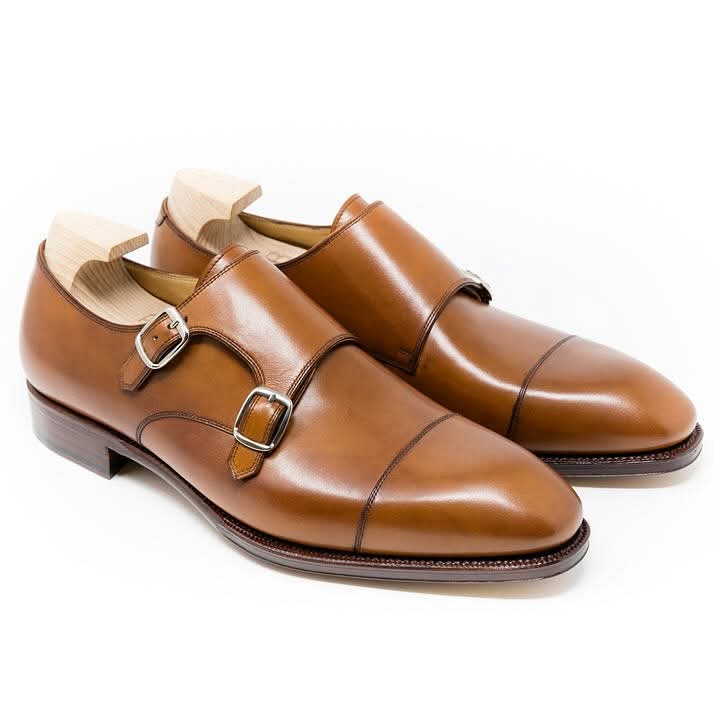 Double monk strap mens dress