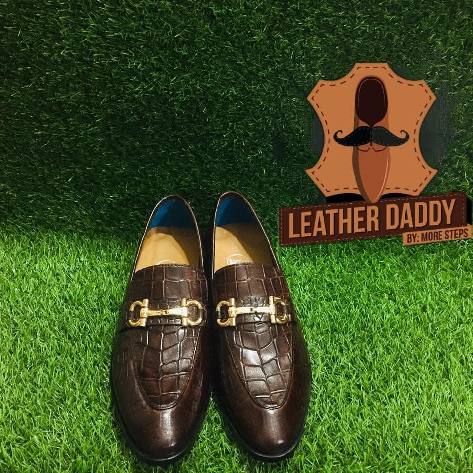 Mens casual loafers Pure Leather Customized Boot