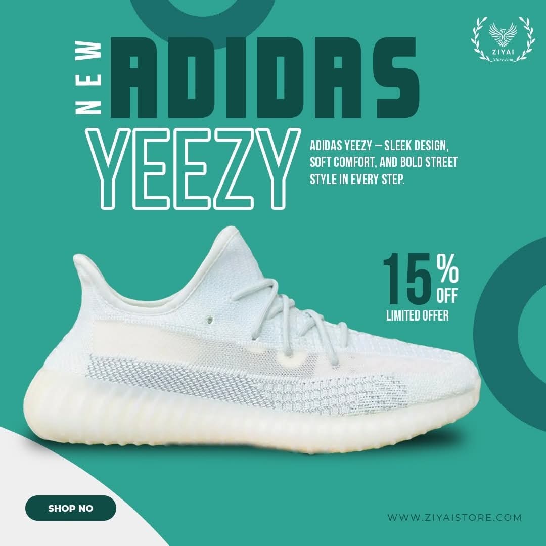 Adidas Yeezy mens casual sneakers