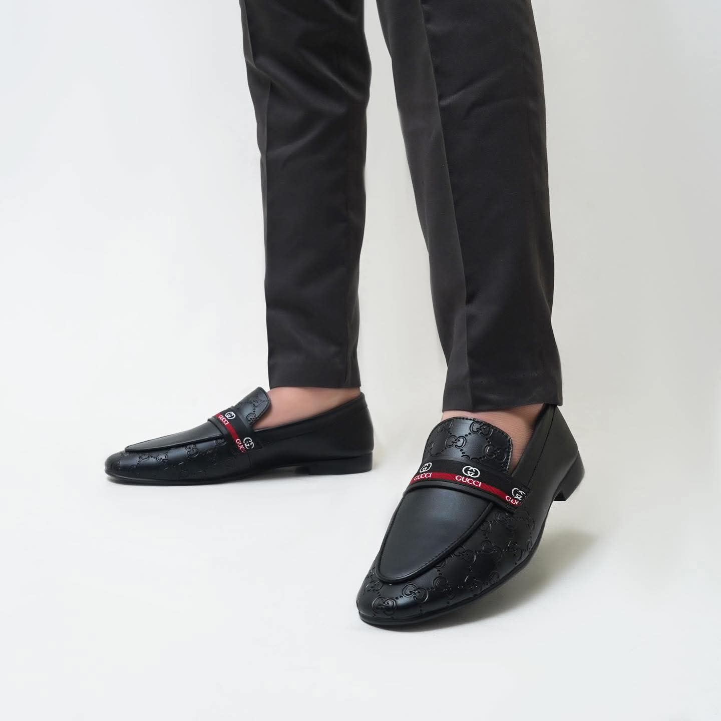 Gucci Loafers shoes upper leather mens