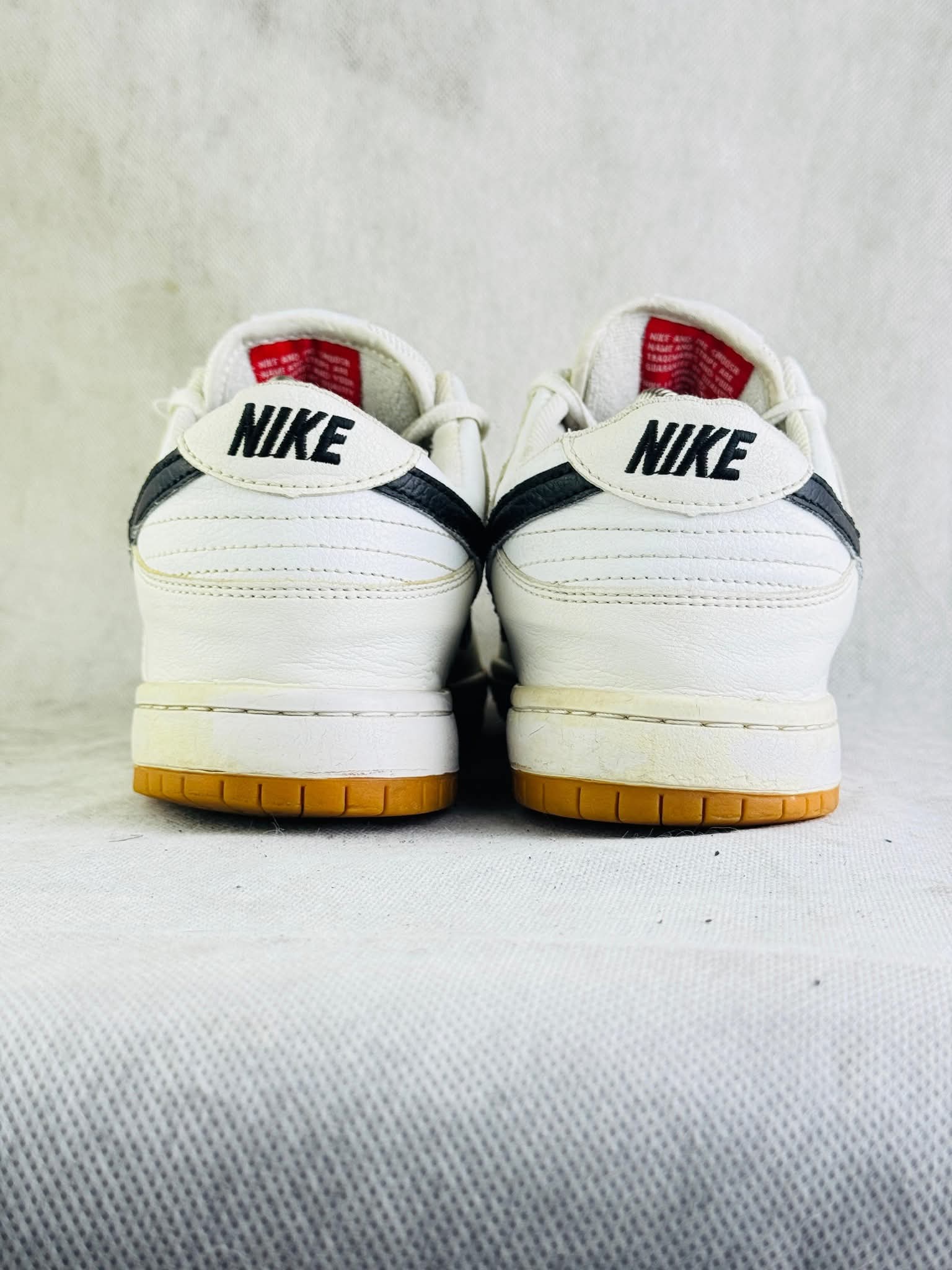 Nike SB dunk low white black  Condition premium plus mens joggers