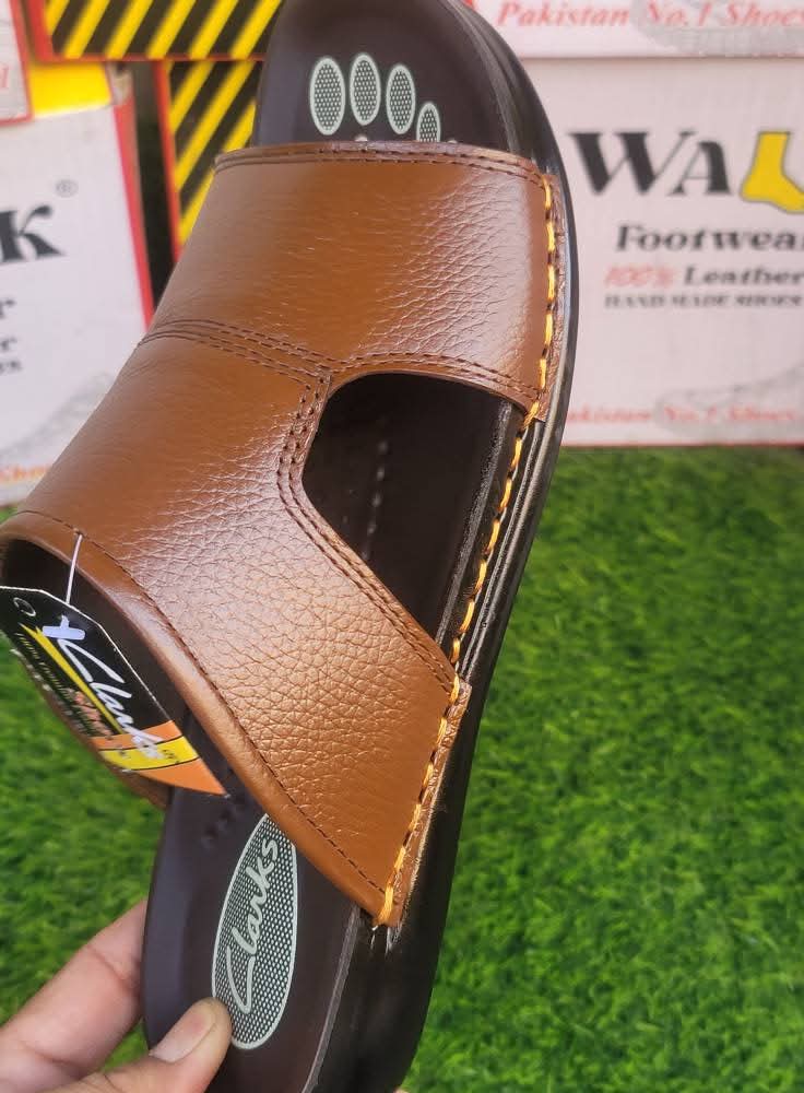 Men’s slippers pu soles