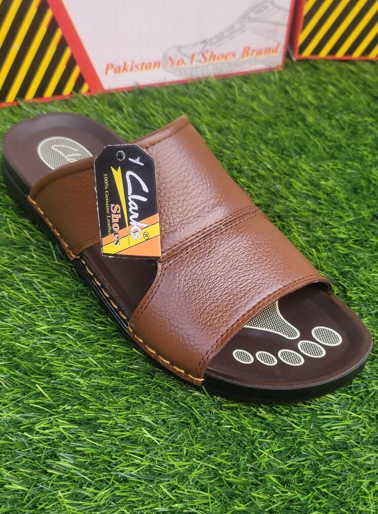 Men’s slippers pu soles