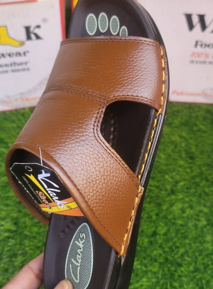 Men’s slippers pu soles