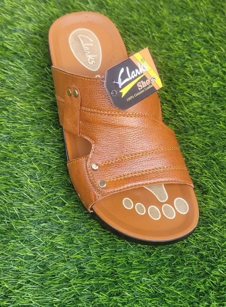 Men’s slippers pu soles