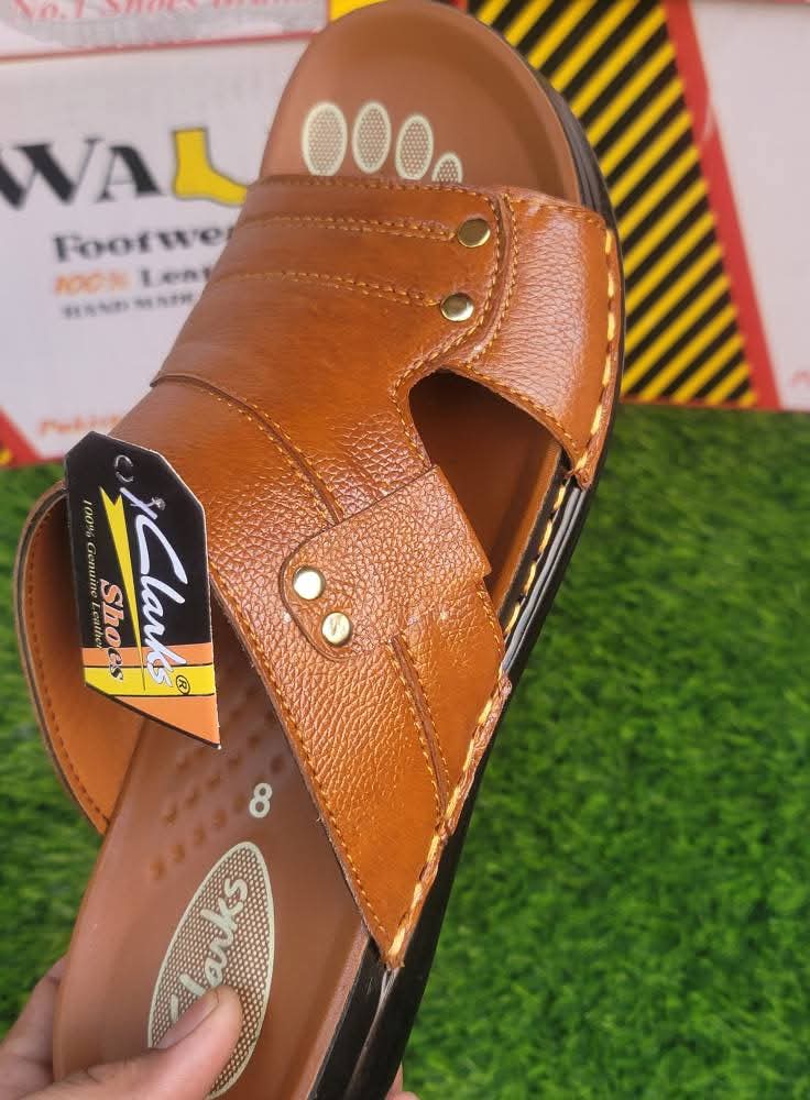 Men’s slippers pu soles