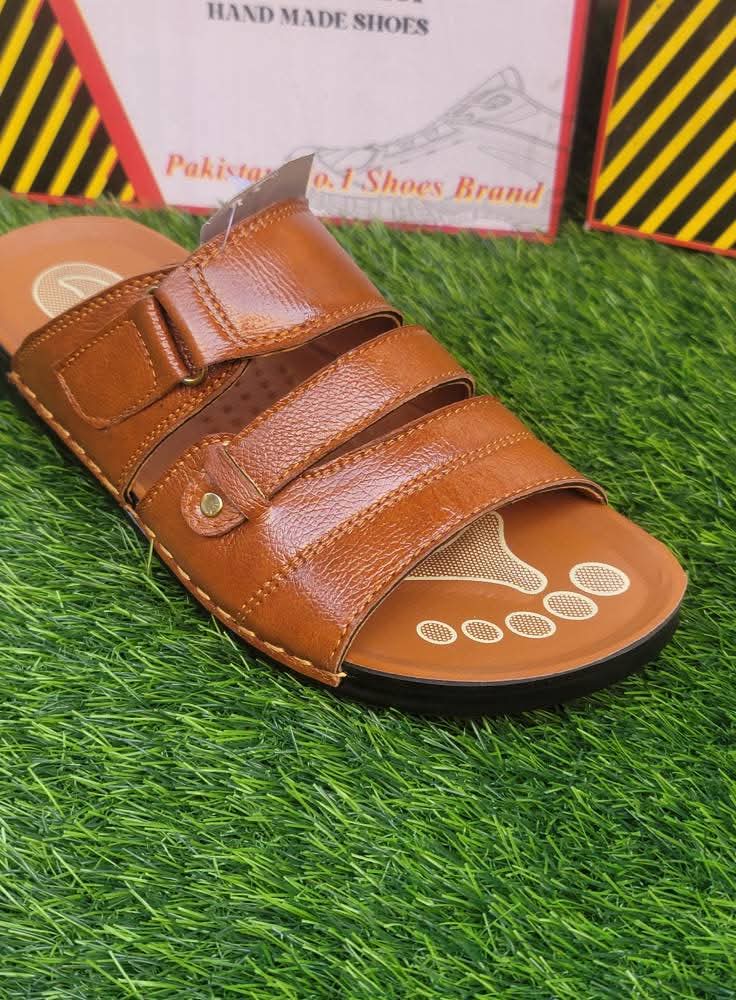 Men’s slippers pu soles