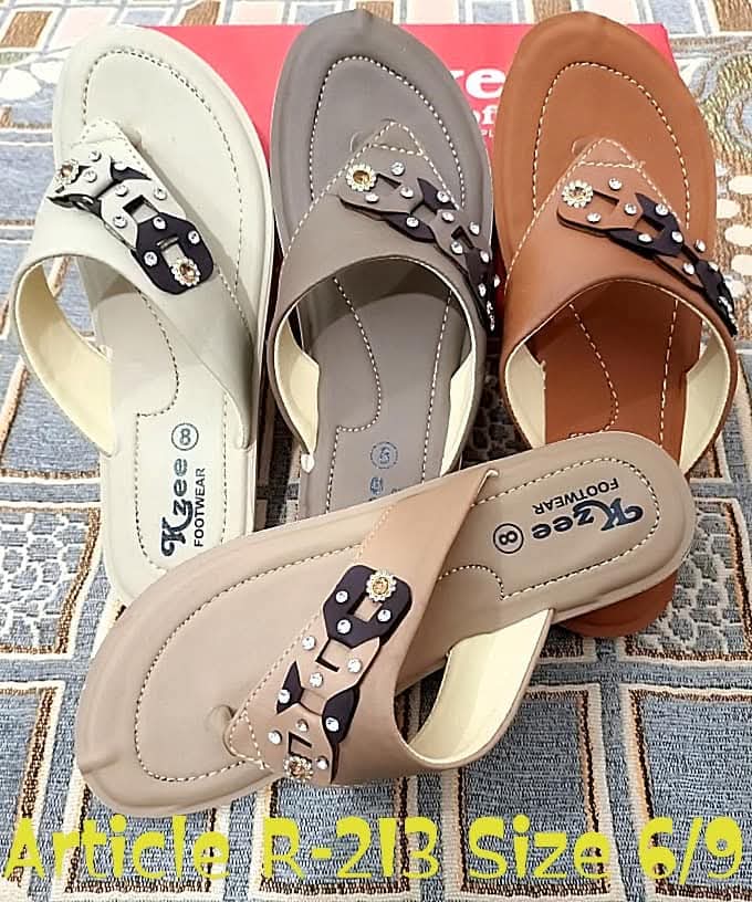 Ladies flat slippers womens