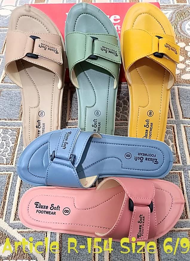 Ladies flat slippers womens