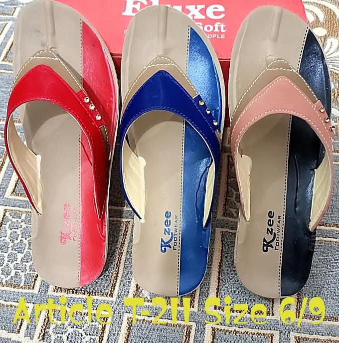 Ladies flat slippers womens