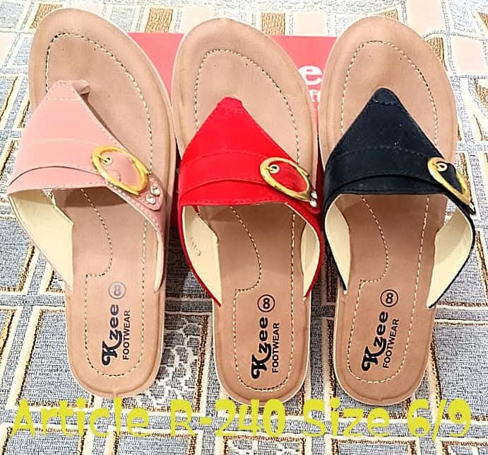 Ladies flat slippers womens