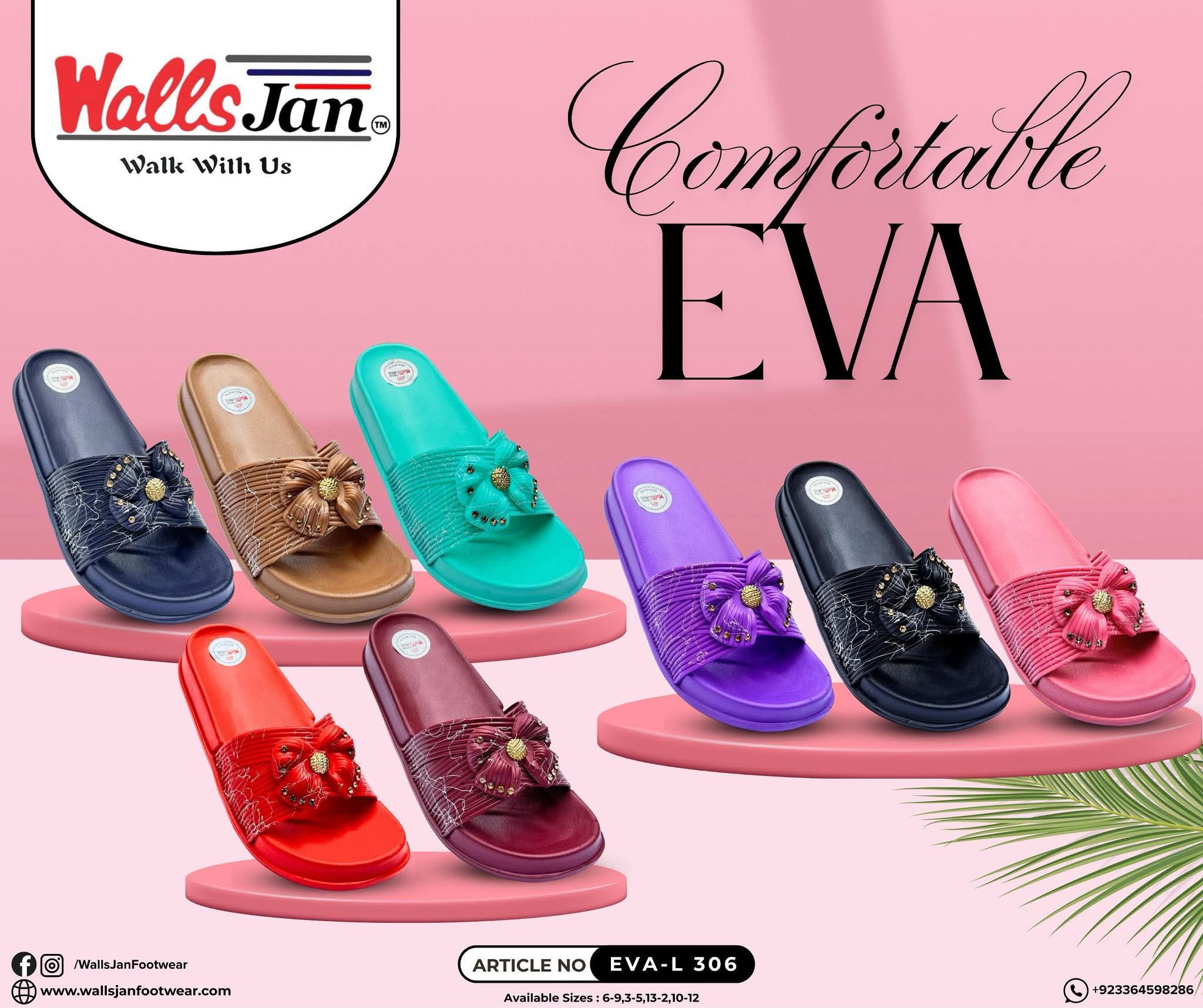 Article# EVA-L 306 women’s slippers