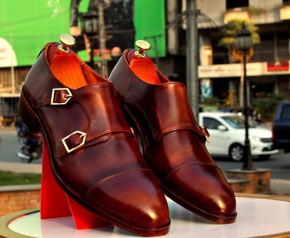 Two Mok loafers shoes mens