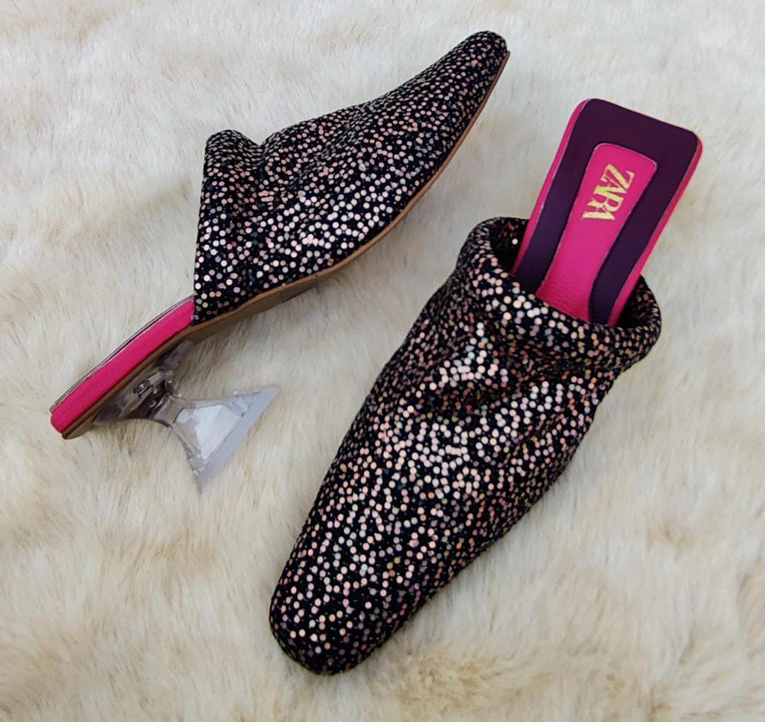 Zara court shoes womens