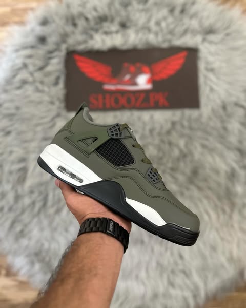 Nike Air Jordan 4 Olive mens joggers