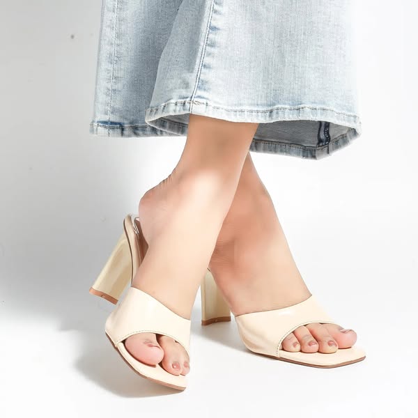 ladies heel slippers womens