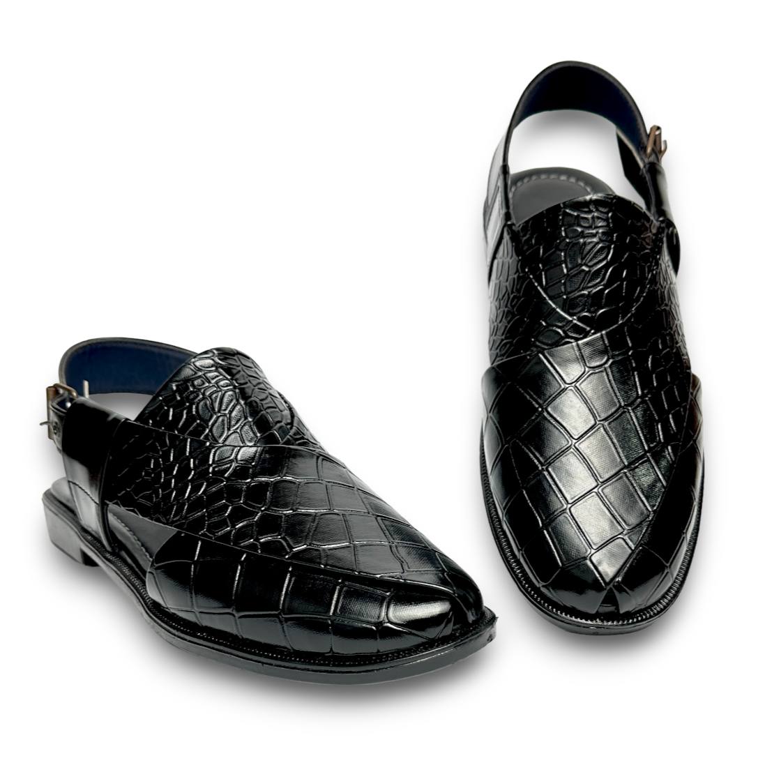 chappal leather sole mens