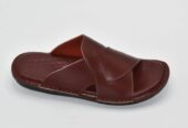 chappal leather make mens