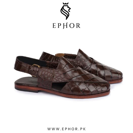 Walk with confidence leather chappal mens