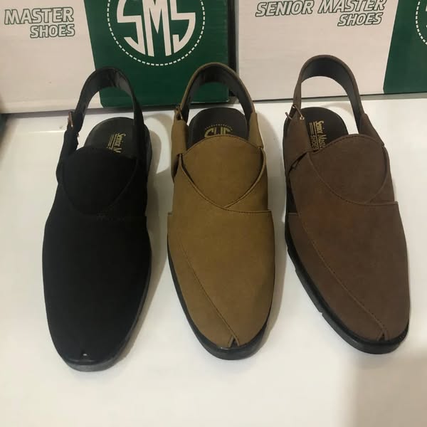 suede mens leather chappal 1593