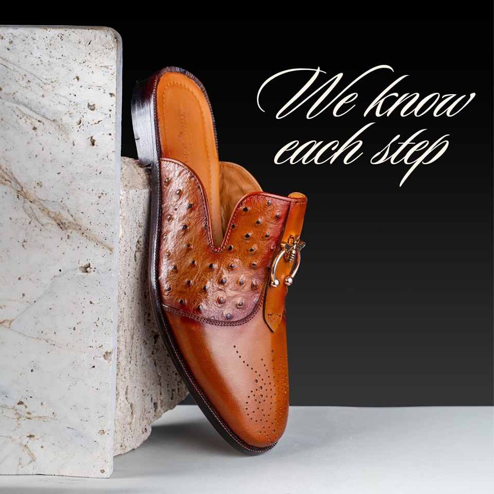 Backless shoes men`s casual