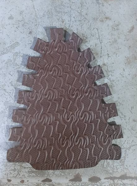 Shoe embossing dye available